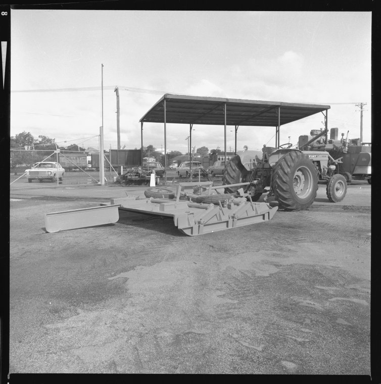 Factory buildings and agricultural machinery of the Agricultural Parts