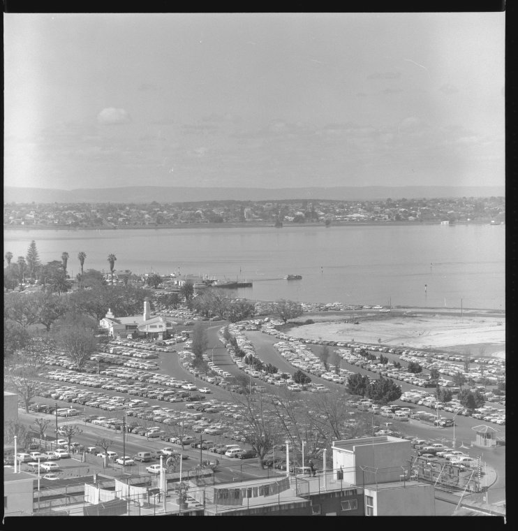 Perth City Council Esplanade Car Park No. 2 on the Perth foreshore