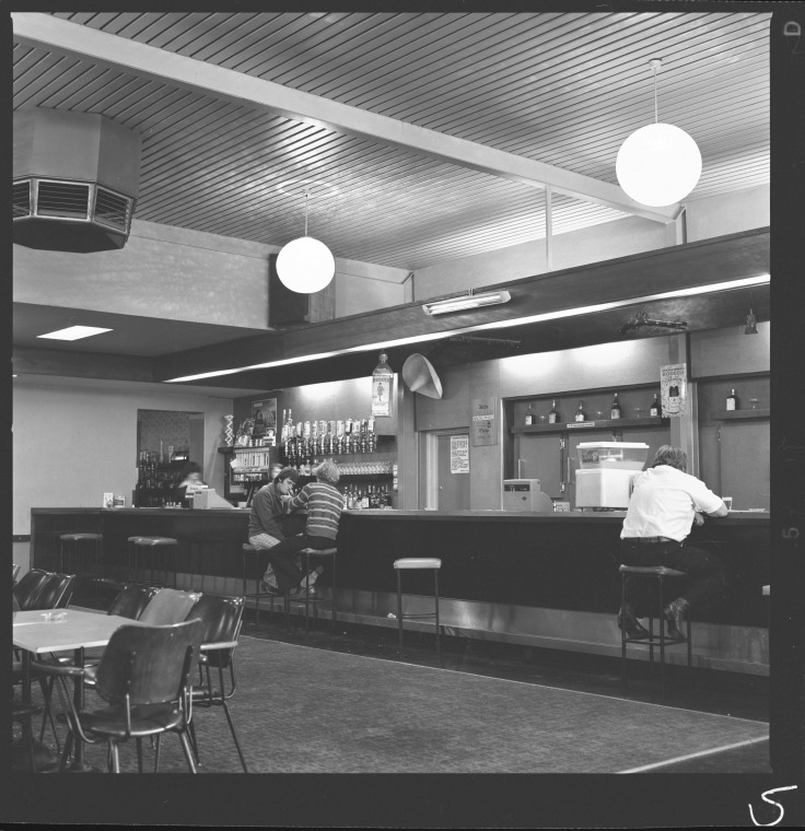 Interiors of the Victoria Hotel and drive through bottle shop, Subiaco