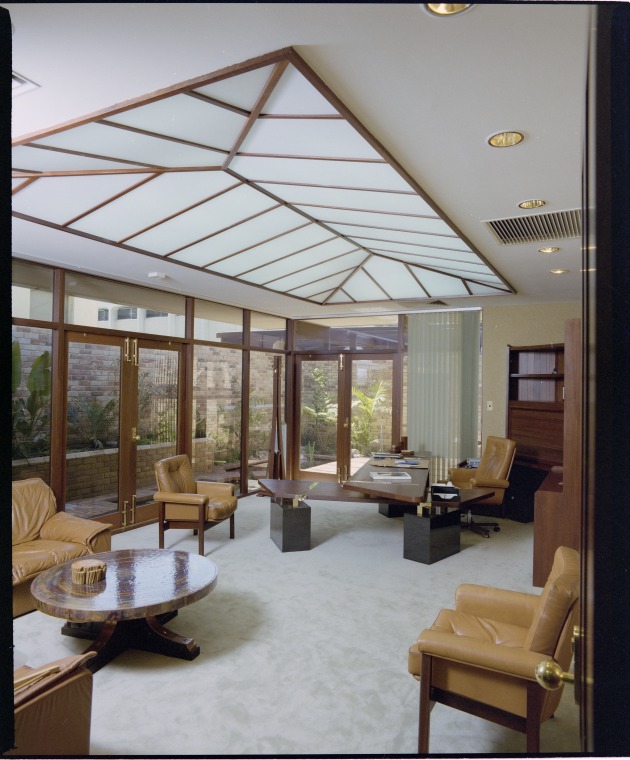 Interiors of Barrack House, 262 St George's Terrace, Perth, 25 October ...