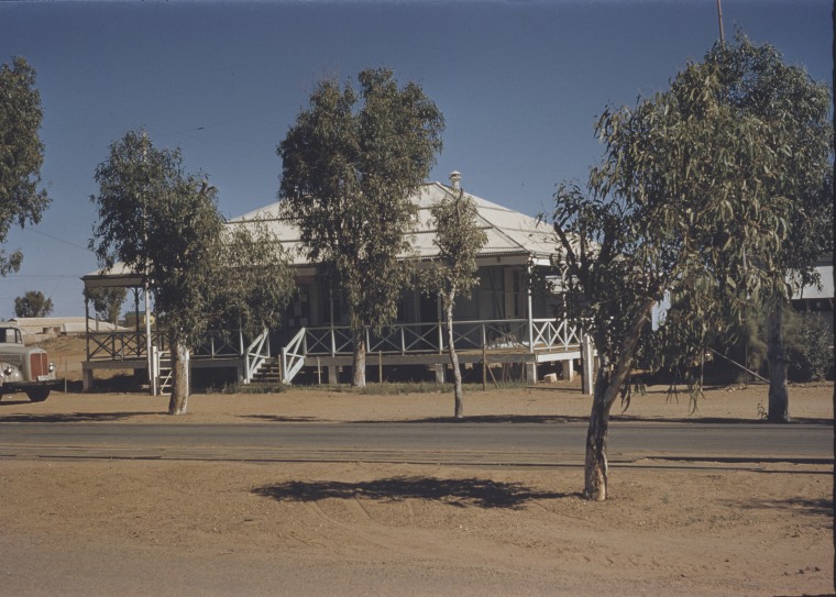 Onslow town and houses before and after the 1963 cyclone State