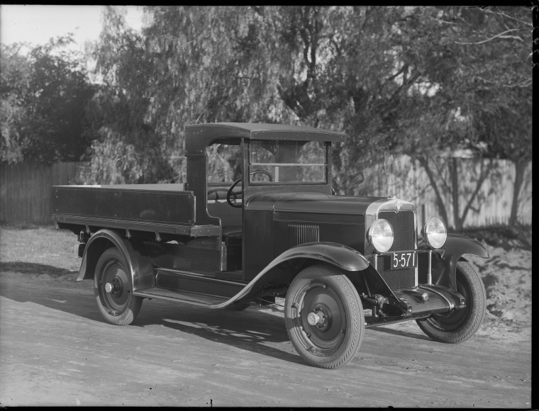 Small Chevrolet Truck, owner E. Richardson of Coogee Street, Mt