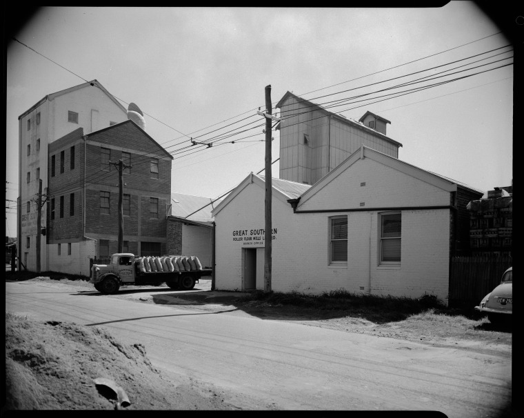Great Southern Roller Flour Mill, corner Jewell Lane and Brown Street, East Perth, 1 September