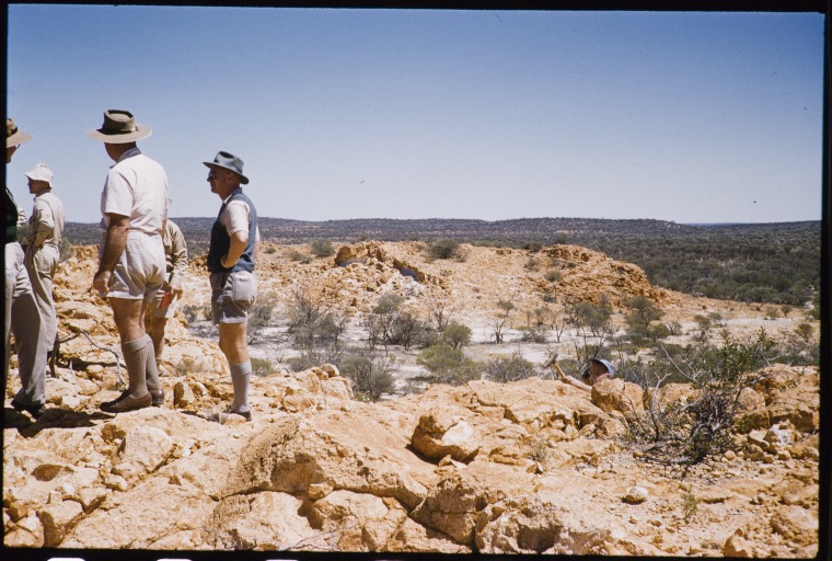 Break away between Meekatharra and Wiluna, September 1958. State