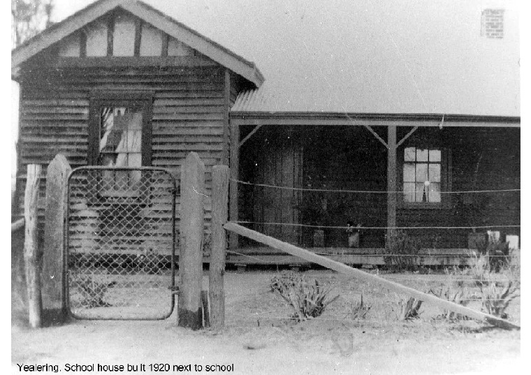 YEH1: School house built 1920 next to school