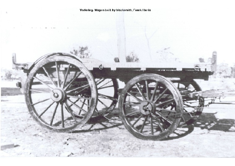 YF22: Wagon built by blacksmith, Frank Harris