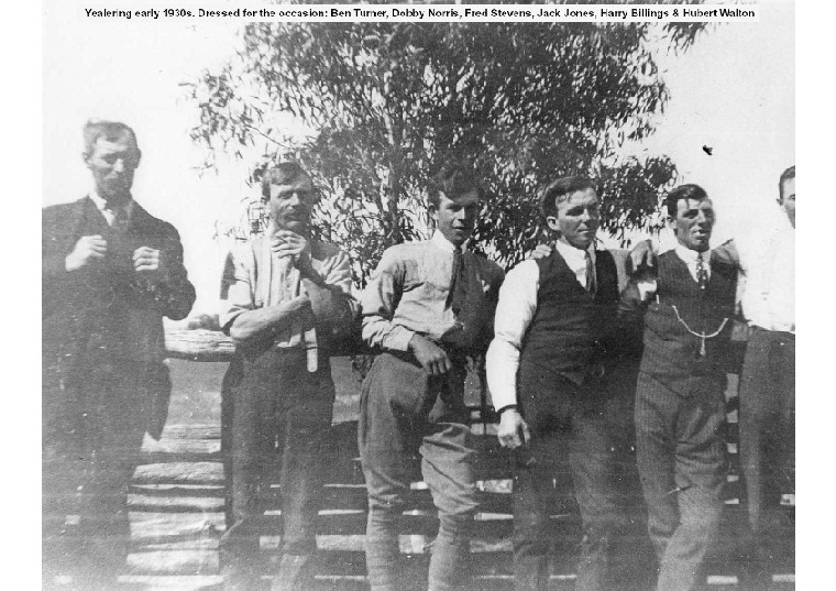 YP16: Ben Turner, Dobby Norris, Fred Stevens, Jack Jones, Harry Billings & Hubert Walton, 1930s