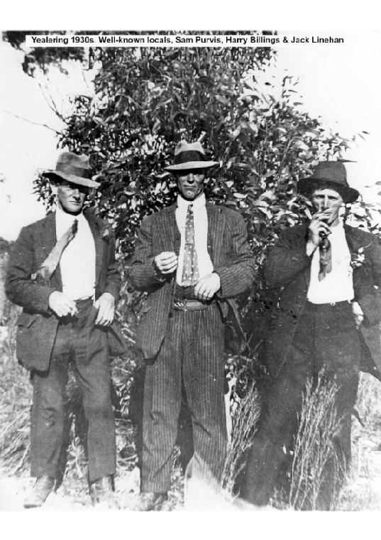 YP12: Well-known locals, Sam Purvis, Harry Billings & Jack Linehan, 1930s