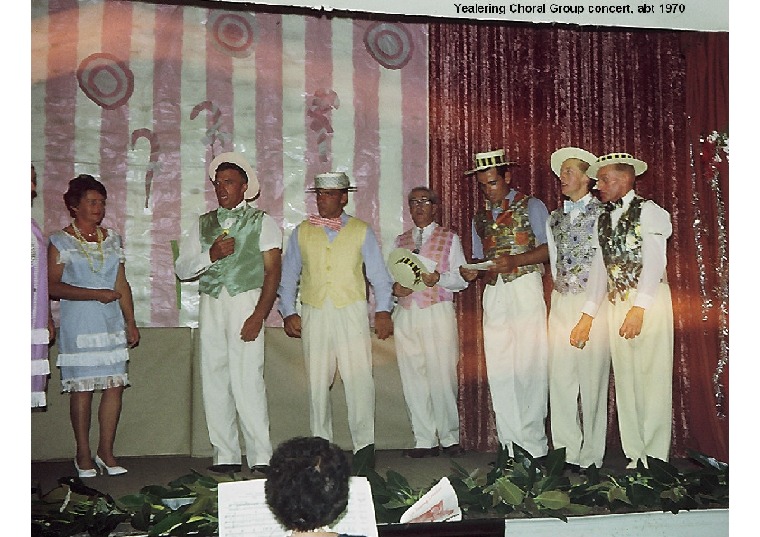 YRD49: Yealering Choral Group concert, abt 1970