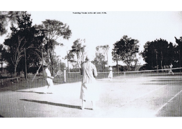 YRP21: Tennis on the old court, 1930s