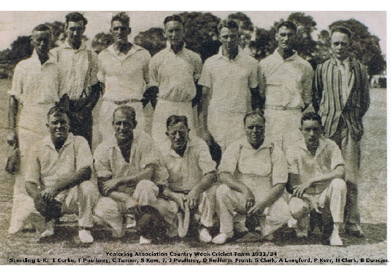 YRP42: Yealering Association country week cricket team 1933-34