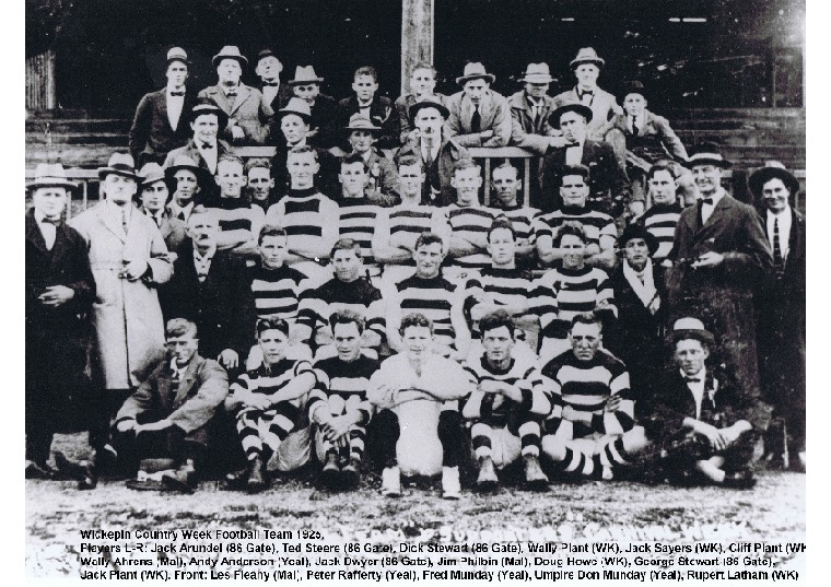 YRP44: Wickepin country week football team, 1925