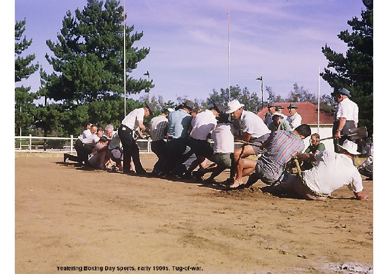 YRP72: Yealering Boxing Day sports, early 1960s. Tug-of-war