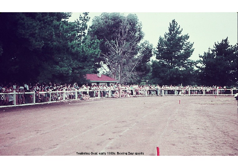 YRP73: Yealering Oval, early 1960s. Boxing Day sports