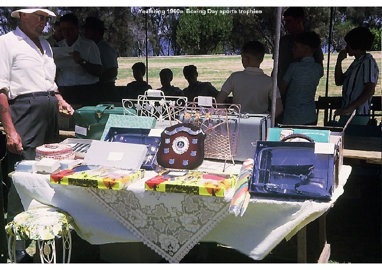 YRP74: Yealering 1960s. Boxing Day sports trophies