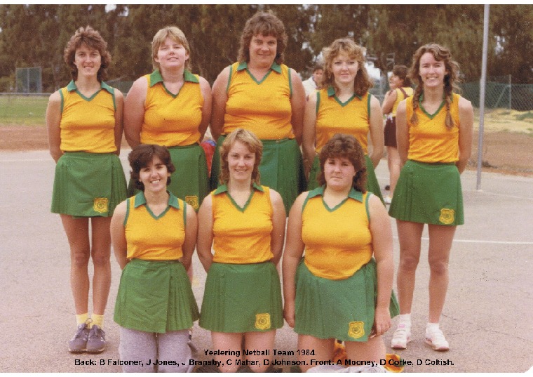 YRP54: Yealering Netball Team 1984