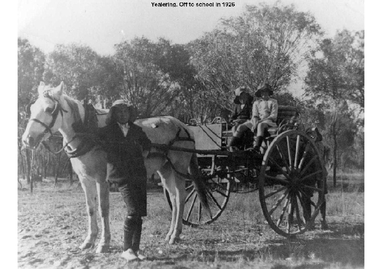 YS5: Yealering. Off to school in 1926