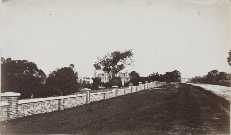 St. George's Terrace, Perth west from near Irwin Street. - JPG 76.6 KB