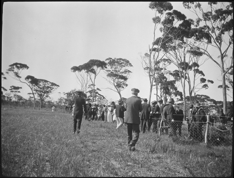 Nyabing Sports Day Held Near The School, 12 October 1918. - State ...