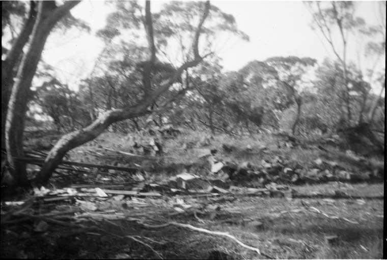 Ruins of St. John's Anglican Church, Wilberforce, 21 July 1951. State