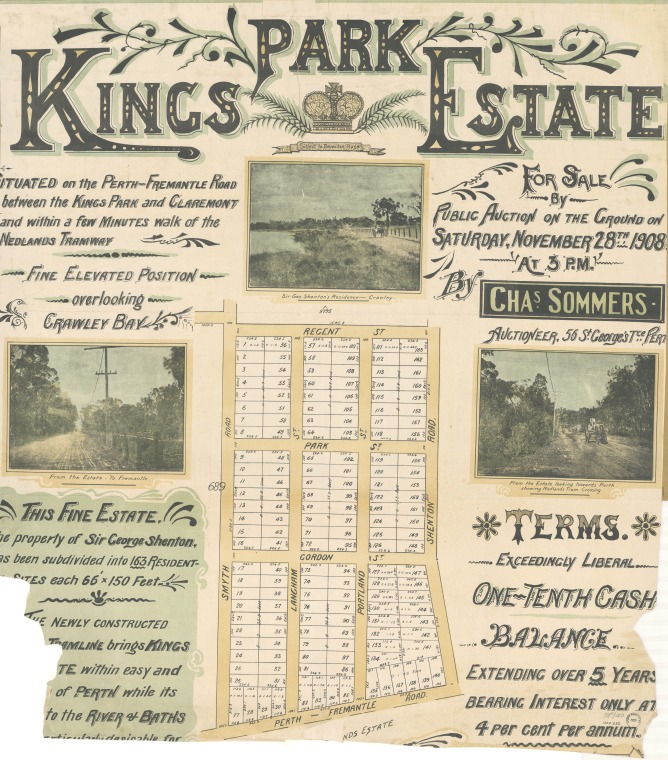 Kings Park Estate. State Library of Western Australia