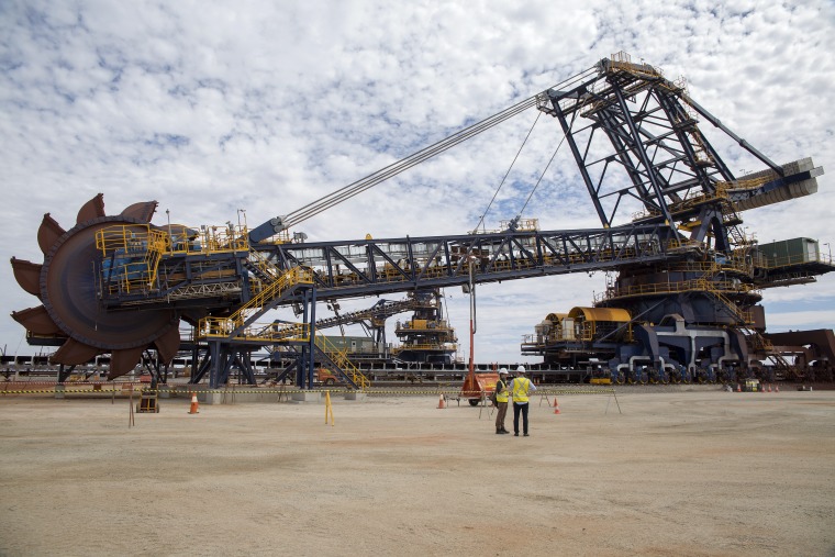 Roy Hill Mine's Port Hedland facilities, 10 December 2015. - State ...