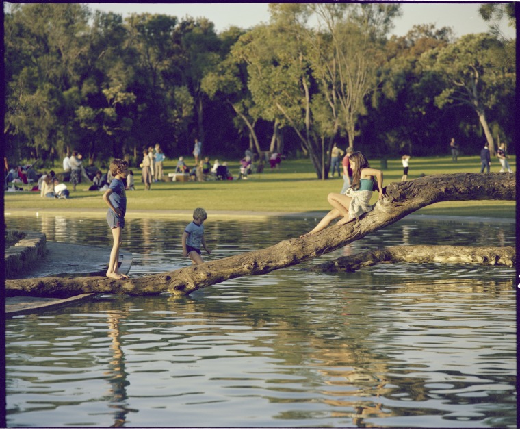 Playground in Kings Park, Perth, 30 August 1982. JPG 161.6 KB