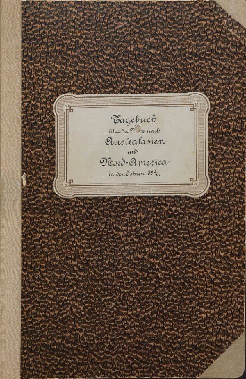 ACC 9553A: Tagebuch über die Reise nach Australasien und Nord-America in den Jahren 1895/6