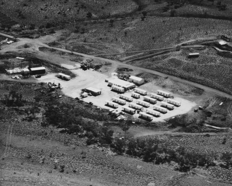 Aerial photographs of contractor Morrison-Knudsen-Mannix-McDonald (MKMM ...