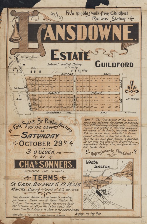 Lansdowne Estate. State Library of Western Australia