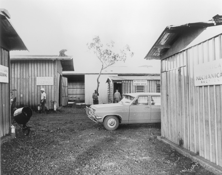 Mount Tom Price construction camp. State Library of Western Australia