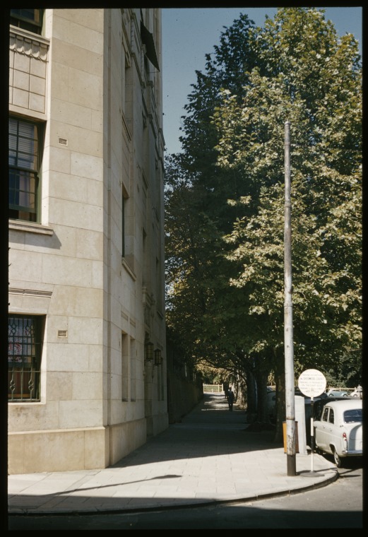 Lawson Apartments at the corner of Bazaar Terrace, Perth, Western