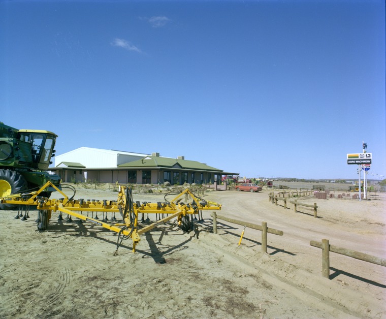 Agro Machinery, Chamberlain John Deere dealership in Moora, 6 May 1981. State Library of