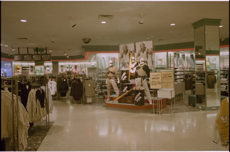 Interior of the Myer store in the new Forrest Chase building, Perth, 22 ...