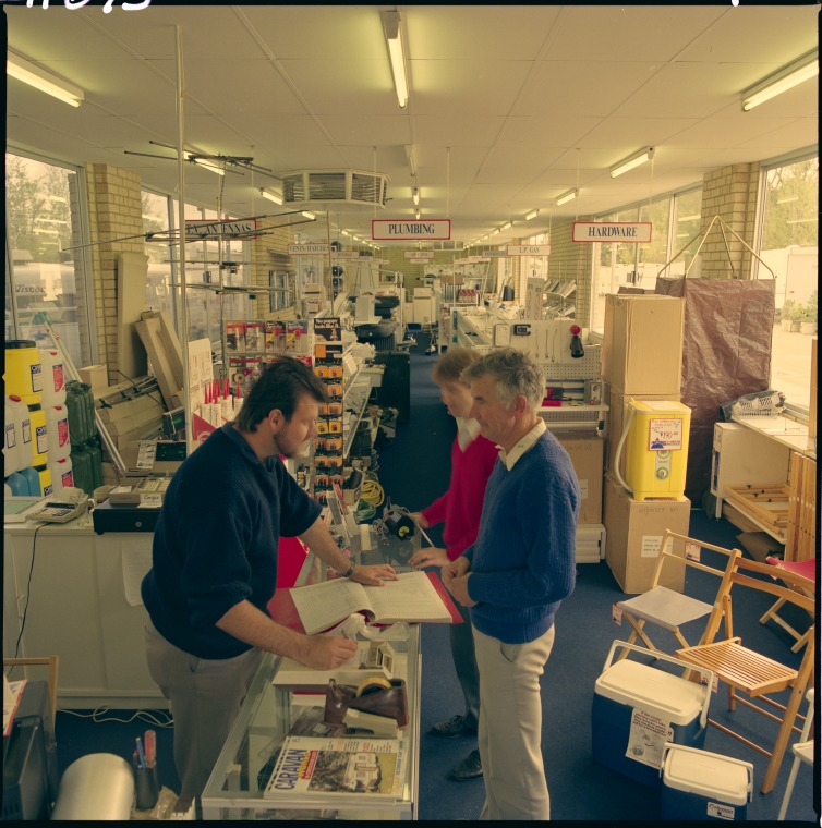 Fleetwood Caravan Co caravans and the parts and accessories store, 1964