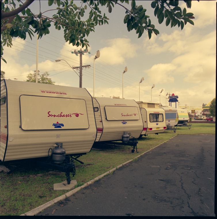 Fleetwood Caravan Co caravans and the parts and accessories store, 1964