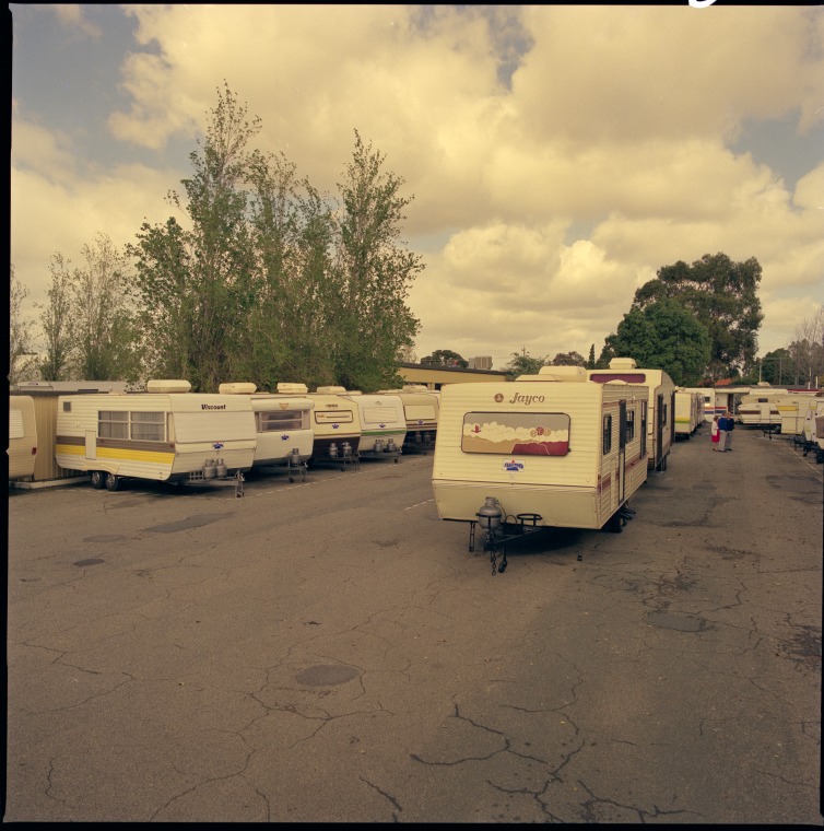 Fleetwood Caravan Co caravans and the parts and accessories store, 1964