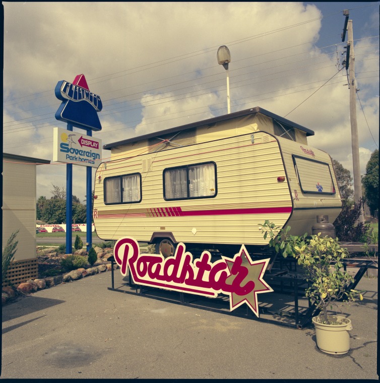 Fleetwood Caravan Co caravans and the parts and accessories store, 1964