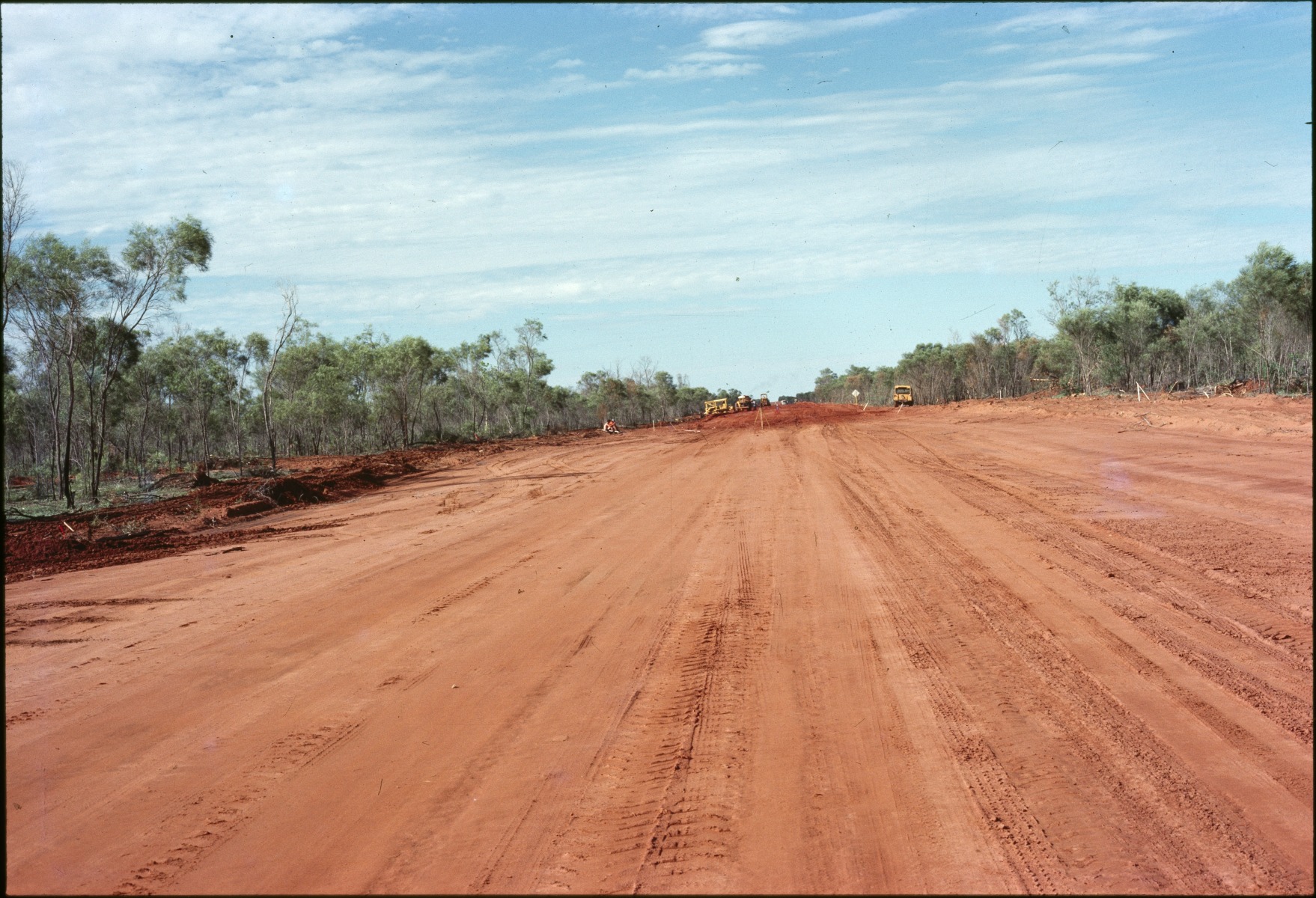 Roadworks on the Great Northern Highway on Sandfire Flats, Kimberley