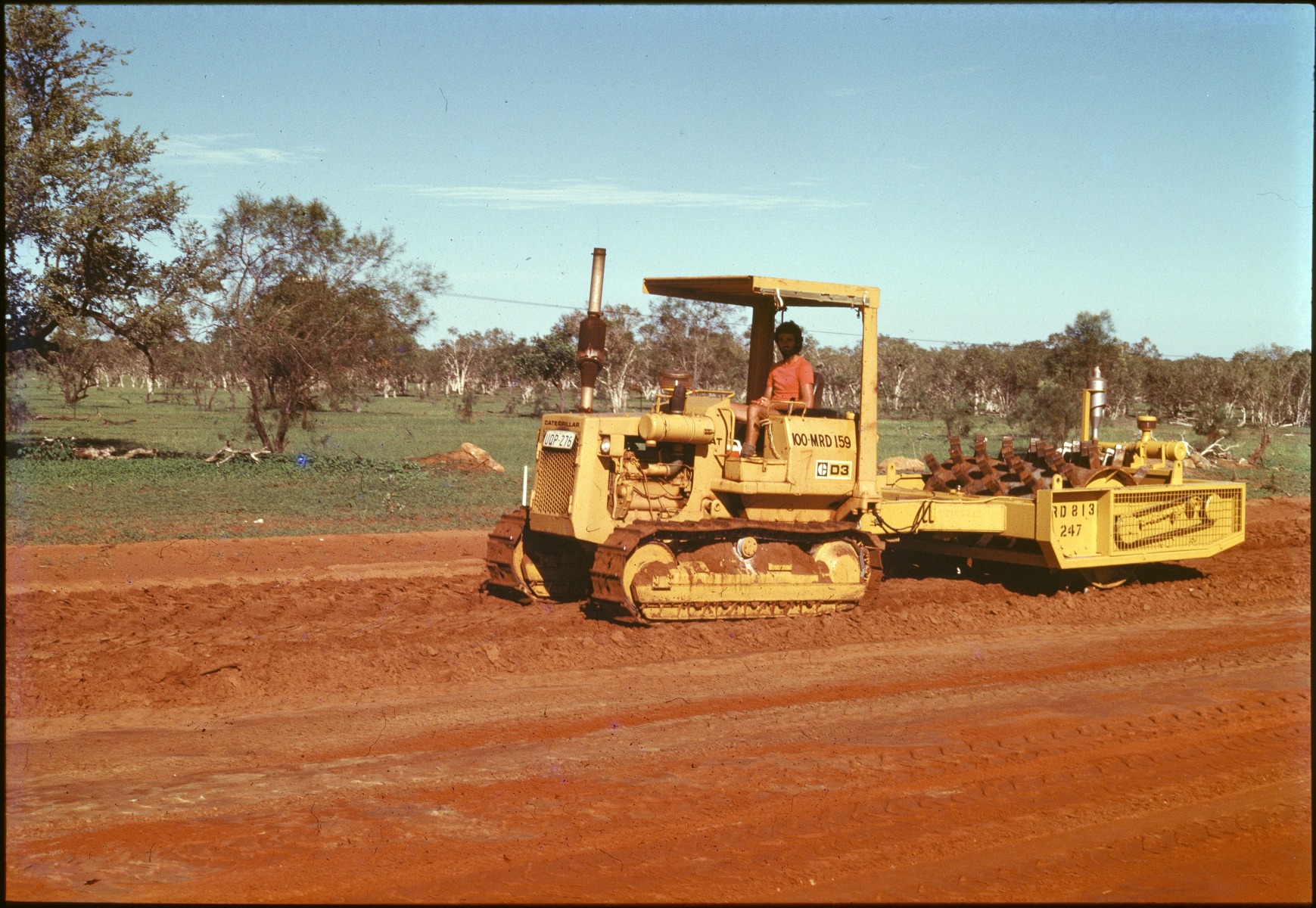 Roadworks on the Great Northern Highway on Sandfire Flats, Kimberley