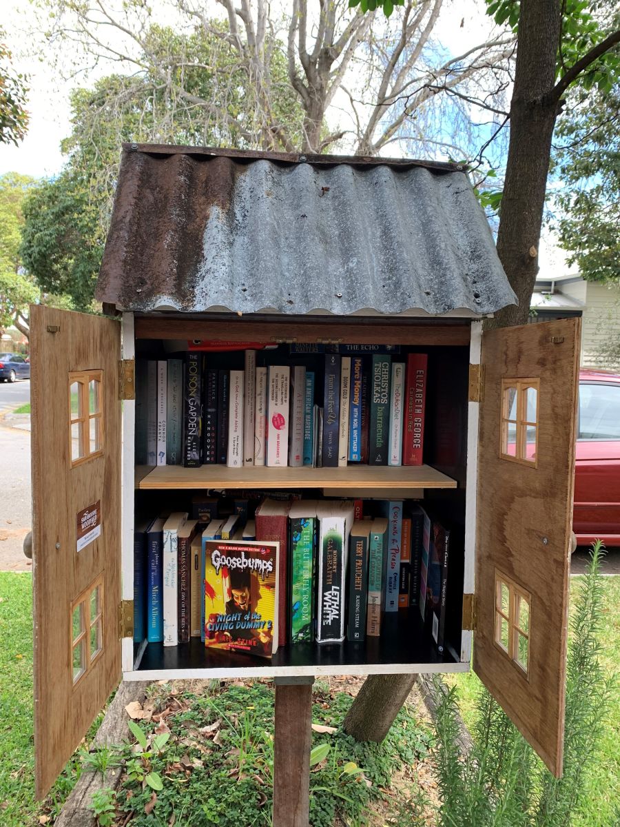 Little street libraries in Subiaco. - State Library of Western Australia