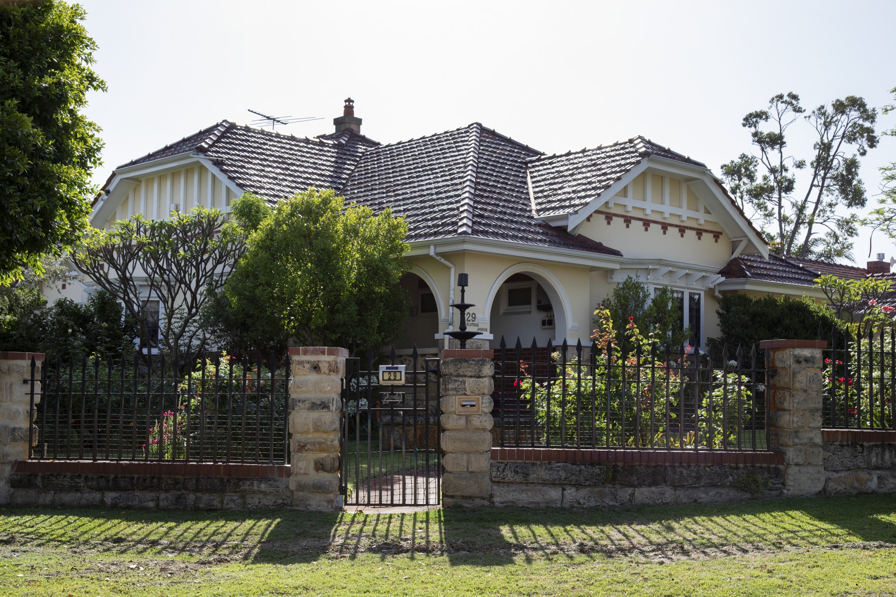 House designed by Horace Costello, 29 Elstree Avenue corner Graham Road