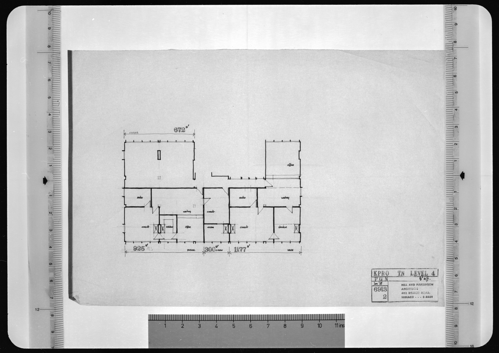 Plans for suites of doctor's offices at 10 Kings Park Road, West Perth ...