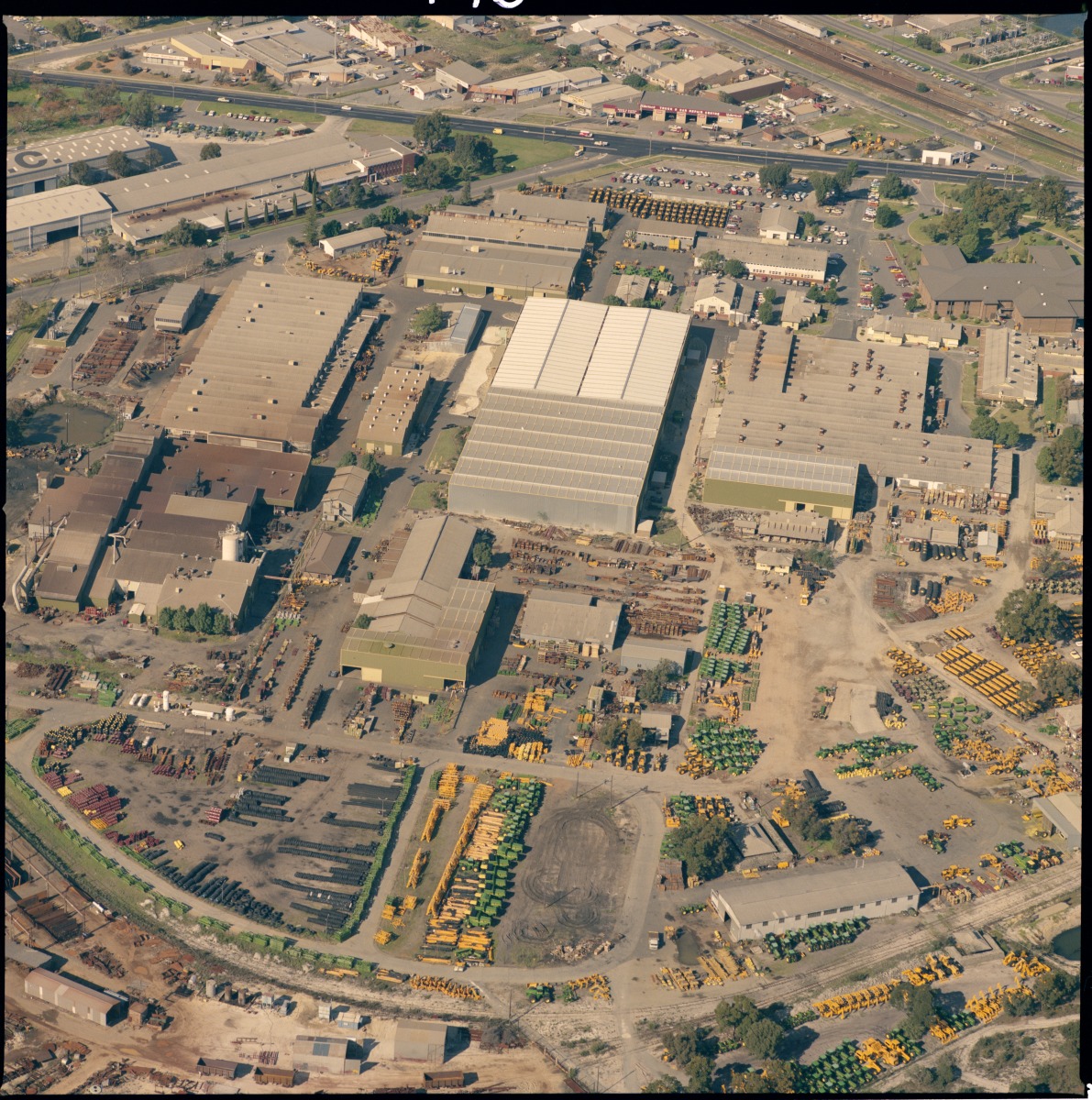 Aerial photographs of the Chamberlain John Deere factory, Welshpool, 12