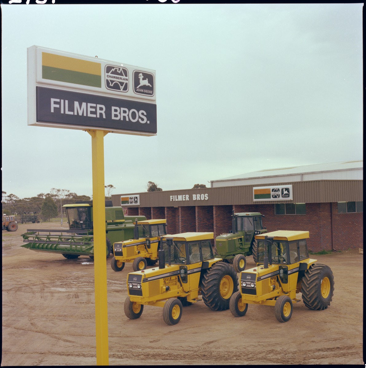 Filmer Bros., farm machinery dealers, Daping Street, Katanning, 12 August 1983. State Library