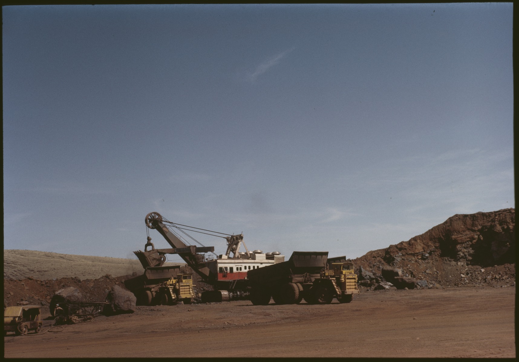 Tom Price and Mount Tom Price iron ore mine, Western Australia. State