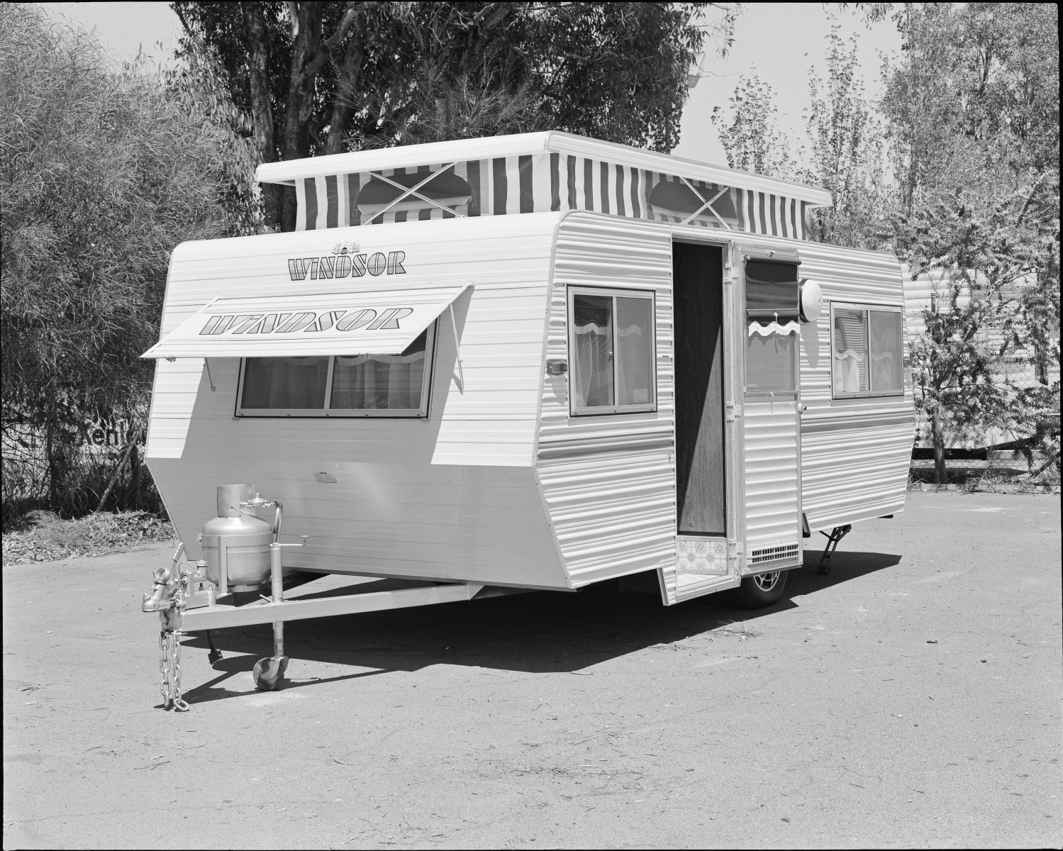Popup caravans sold by Fleetwood in Perth, 20 February 1980. State