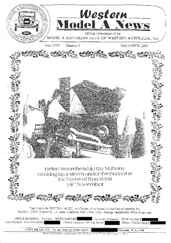 Vol. 22, no. 5 (December 2001)