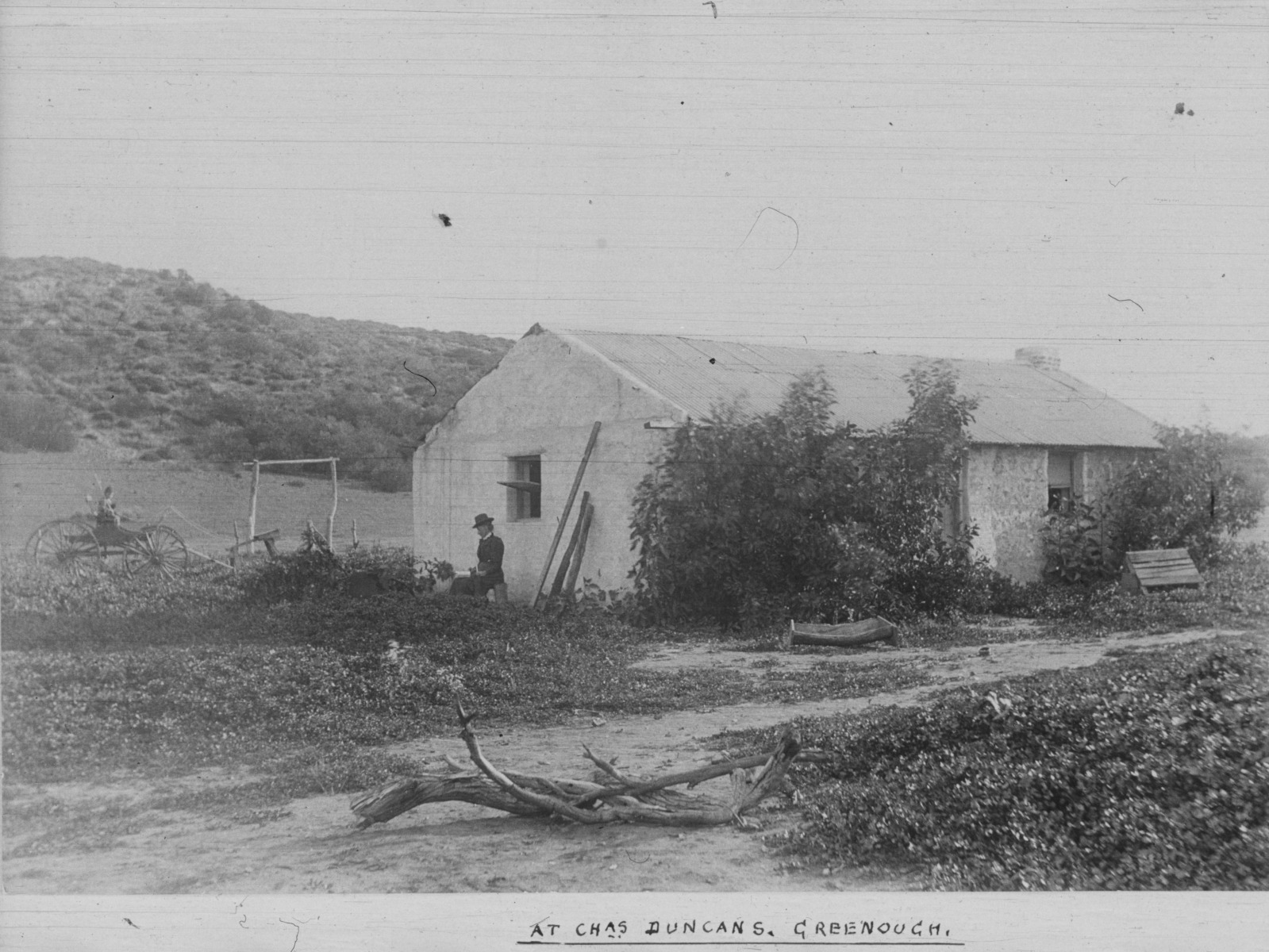 At Chas Duncan's, Greenough. - State Library Of Western Australia