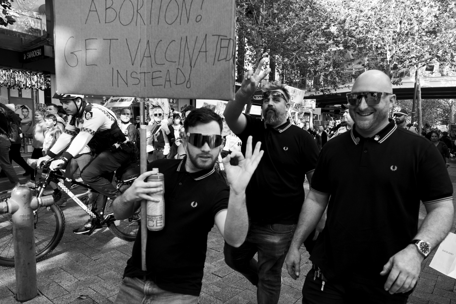Abortion pro-choice rally in Perth, July 2022. - JPG 633.7 KB